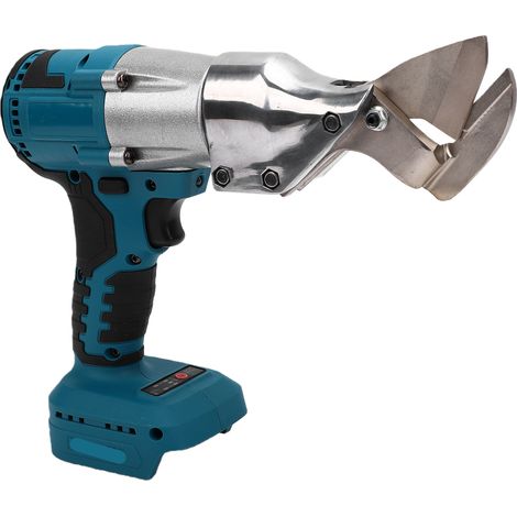 Cisaille à métaux sans fil compatible avec les modèles BL1815, BL1830, BL1850 et BL1860. Batterie, couple de 400 Nm, rotation à 360°. Coupe-tôle électrique. (1/5)