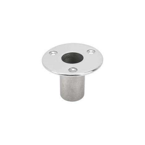 Raccord de main courante de bateau de 25mm, Base de Tube de main courante en acier inoxydable 304 à 90 degrés pour Yacht Marine (1/5)