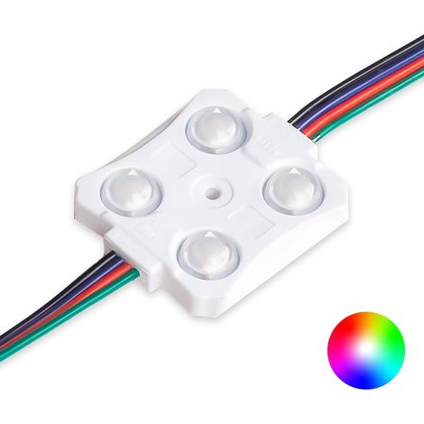 LED Modul 1,44W 12V 160° IP65 - Lichtfarbe: RGB