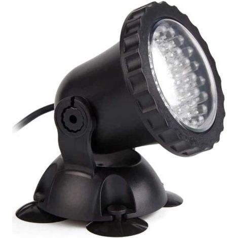 Lumière sous-marine étanche IP68, DC12V, lumière de paysage submersible à changement de couleur 36LED (simple) (1/5)