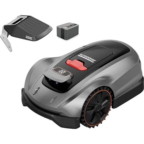 Tondeuse robot autonome sans fil 1200m² – Technologie AONavi et Vision AI – Largeur de coupe 20 cm – Hauteur de coupe 20-60 mm
