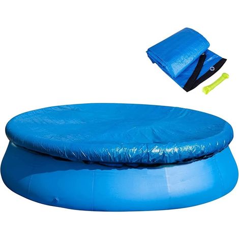 305 cm Bâches pour Piscine,Couverture de Piscine Ronde Piscine Bâche Solaire pour Piscine pour Les piscines Hors Sol Rondes (1/5)