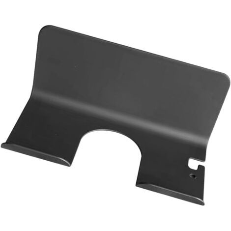 Support mural en aluminium spatial pour sèche-cheveux, sans perçage, rangement pour sèche-cheveux et sèche-cheveux, chambre et salle de bain, gain de place (1/5)