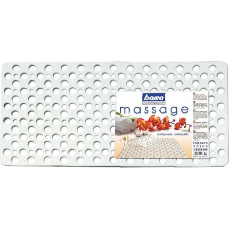 TAPPETO ANTISCIVOLO per vasca cm 74 x 36 - BAMA