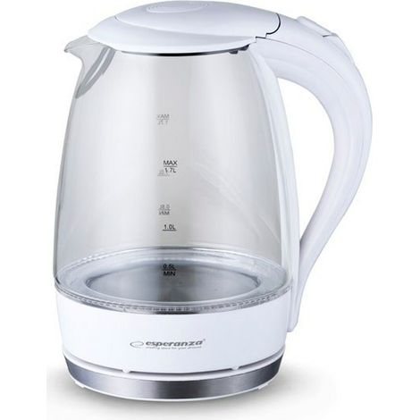 Esperanza EKK011W Hervidor eléctrico transparente 1,7L (1/5)