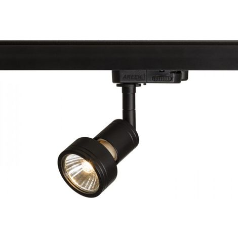 Riflettore Proiettore PURINA per binario trifase Nero 230V GU10 50W