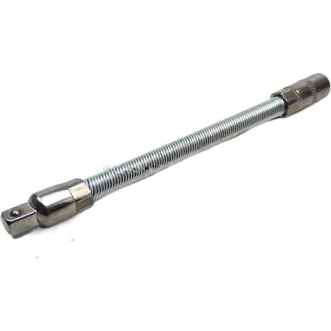 1 rallonge flexible de 148 mm (tige hexagonale 1/4") pour clé à cliquet - Adaptateur extra long