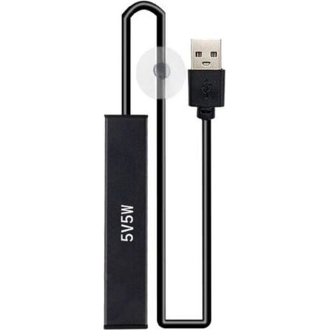 Tige chauffante USB pour petits aquariums - Thermostat de chauffage de température 5 W - Contrôleur réglable (1/4)