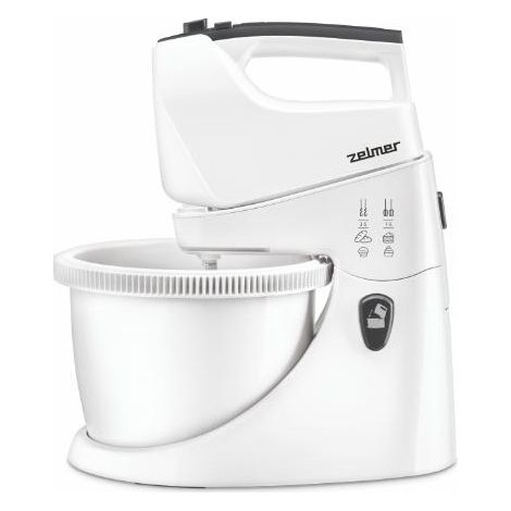 Batidora de mano Zelmer ZHM2559 de 3 litros y 750 W con bol y 5 velocidades para mezclar y batir.