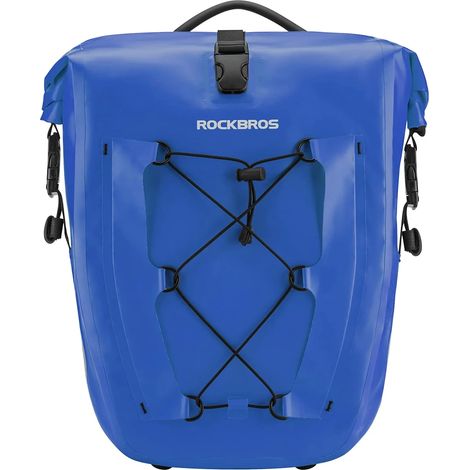 Rockbros 30140022004 Wasserdichte Fahrradtasche 25-32L - Blau (1/5)