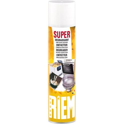 Super Sgrassatore per Grassi e Oli Bruciati Aerosol 400 ml - Riem