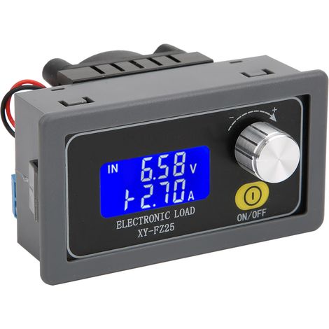 Batterieentladekapazitätstester für elektronische Konstantstrom-Lastmodule, einstellbares und alterungsbeständiges 4 A/25 W Lastmodul (1/5)