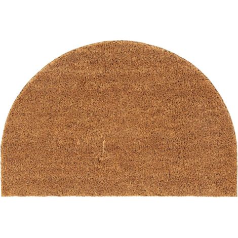 Zerbino Naturale Mezzo Rotondo 40x60 cm Fibra di Cocco vidaXL