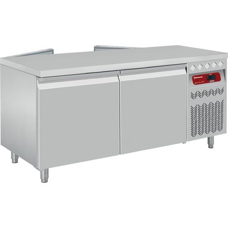 Table réfrigérée ventilée 2x 2 portes GN2/1 - Diamond (1/4)