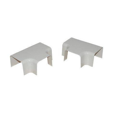 Té de derivation 110x75 blanc pur 9010- DIFF - 807752 - (X2)