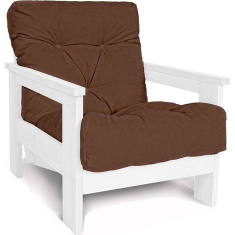 Fauteuil mexico - Blanc (1/5)
