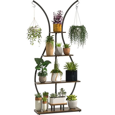 Portafiori Industriale Stile Portavasi Altezza 181cm (1/4)