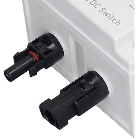 Interrupteur sectionneur DC PV 40A 4P IP66 étanche, isolation parfaite, déconnecteur photovoltaïque pour système solaire (1/5)