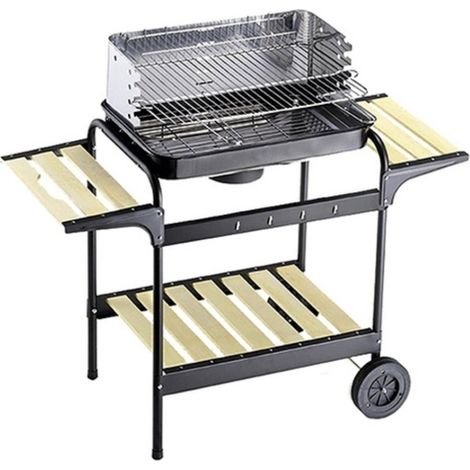 Barbecue 60-40 Green-X Cm 58 X 38 - Ecran Inox Ompagrill