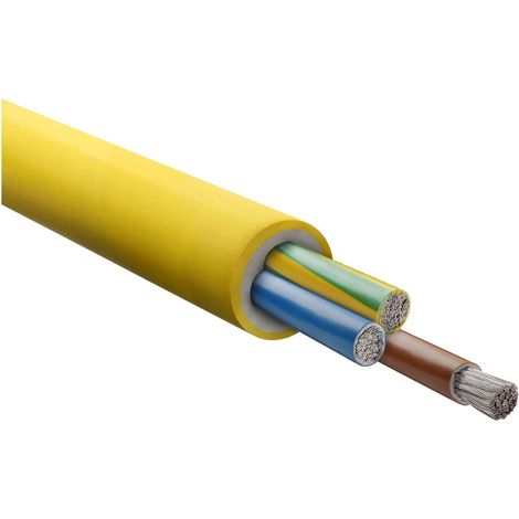 HELU KABEL NSSHÖU-J 3G1,5mm² schwere Gummischlauchleitung AD 15,0mm Nennspannung Uo/U 600V/1000V - 1 Meter (1/2)