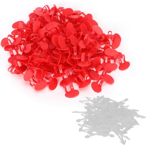Occhiali anti-beccata per polli, 100 pezzi, con protezione per gli occhi per polli di piccola taglia (doppio raggio) (1/5)