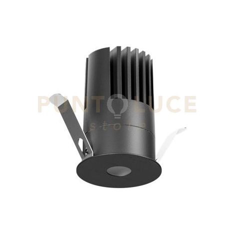 GFA1415C- FARETTO LED AD INCASSO COLORE NERO 3000K 1900LM 18W D.6,2CM