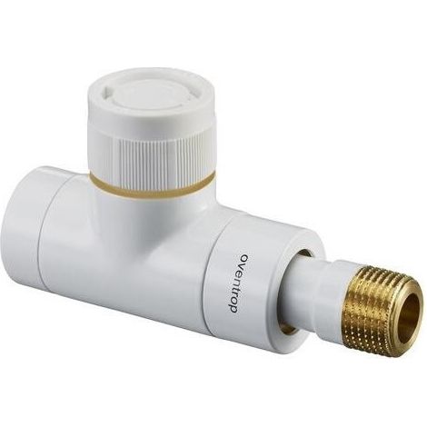 RUBINETTO DRITTO SERIE E 1/2 BIANCO 30x1,5