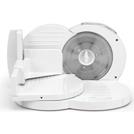 Progress Affettatrice Elettrica per Alimenti – Tagliatrice di Carne, Pane e Formaggio da 150W, Spessore 1–15mm, 3 Velocità, Lama in Acciaio Inox da 170mm, Protezione di Sicurezza, Design Pieghevole (1/5)
