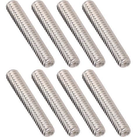 Lot de 50 vis sans tete DIN 916 en acier inox A2-70 M2x12, vis de pression inoxydables pour mecanique et bricolage (1/5)