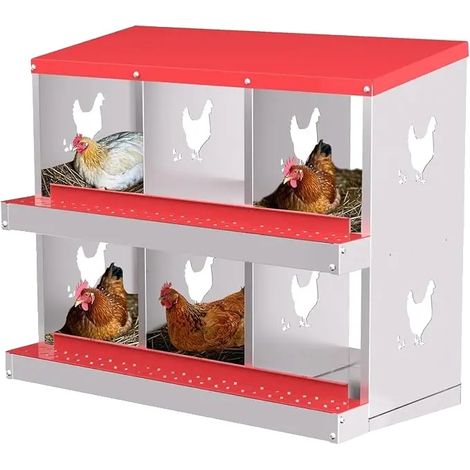 Nido per uccelli, design versatile, facile manutenzione, RD 6 fori (1/2)
