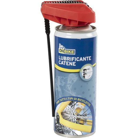 Lubrificante catene spray 200 ml adatto per tutti i tipi di biciclette (1/4)