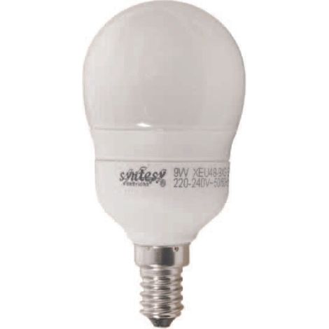 LAMPADA ELETTRONICA A SFERA OPALE E14 9w E14 2700 °K calda SYNTESY