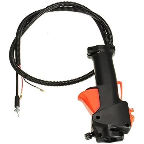 Manette De Gouverneur - Câble D'accélérateur Pour Débroussailleuse - Diamètre Tube 26 Mm - Compatible Avec Débroussailleuses Et Taille-Haies - 1 Pièce (1/5)