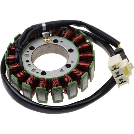 Bobine de stator d'alternateur tout-terrain compatible avec Kawasaki Z1000 2011-2016 / ZR1000 2007-2009 Pièce de rechange haute performance pour bobine de charge d'alternateur de moto (1/5)