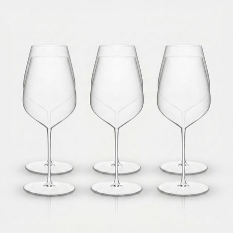 Set 6 calici da vino in vetro ultraleggero 440 ml Cabernet (1/3)