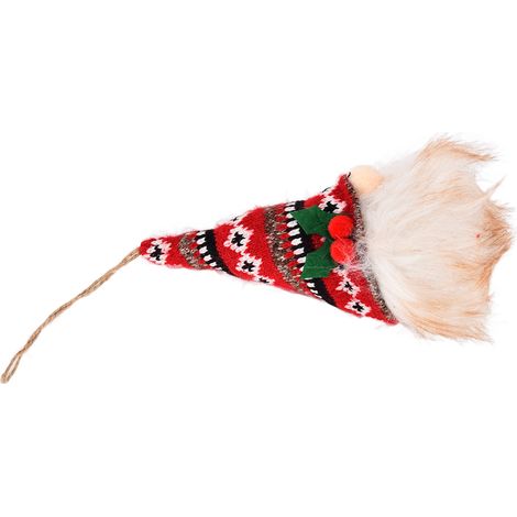 Père Noël Gnome Faceless Artisanal, Décoration de Noël Faite Main