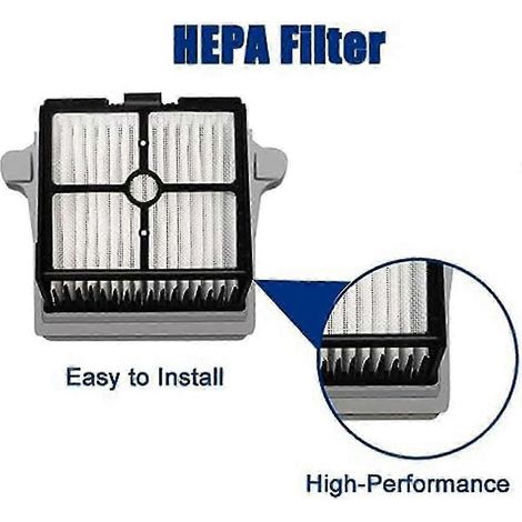 Filtros HEPA y juego de cepillos de repuesto para aspiradora y limpiadora de suelos inalámbrica Floor ONE S6/S6PRO (Edición 0923)
