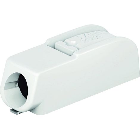 Borne CMS de circuit imprimé WAGO 2061-601/998-404 1.50 mm² Nombre de pôles 1 blanc 1 pc(s)