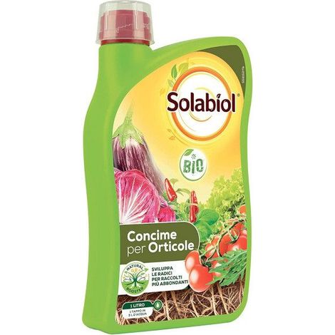 Engrais liquide Solabiol Bio pour l&039horticulture 1 litre Natural Booster - 81582