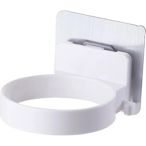 Support mural de rangement pour sèche-cheveux, pour toilettes, salle de bain, maison, lot de 2 (1/4)