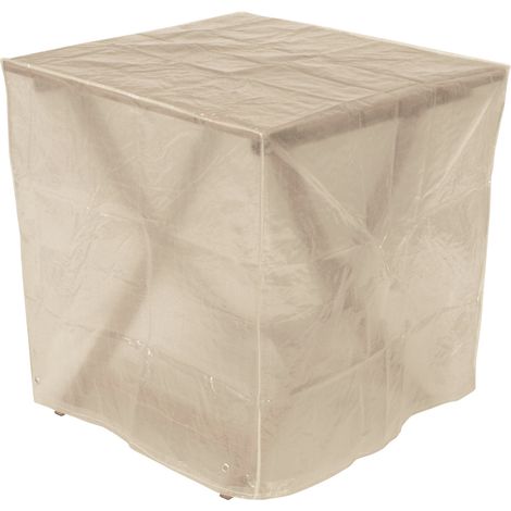 Abdeckhaube Tisch 70x70x70cm eckig, PE transparent