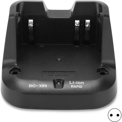 Chargeur Secteur pour Talkie-Walkie ICOM ICF4008 F3008 ICU80E V80E, Alimentation 110-240V avec Prise EU (1/5)
