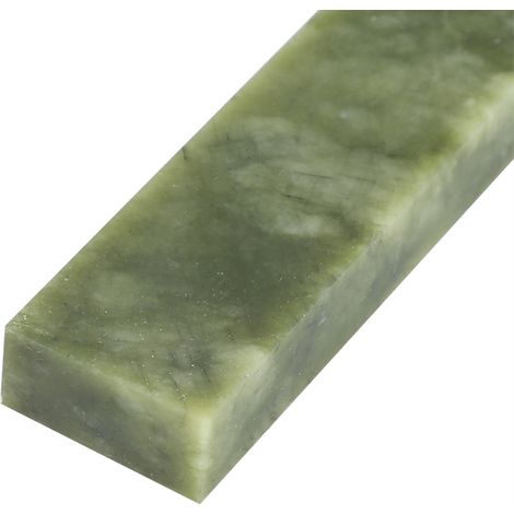 Pierre à aiguiser naturelle verte 10000 pour couteaux, outil de polissage et affûtage durable (1/5)