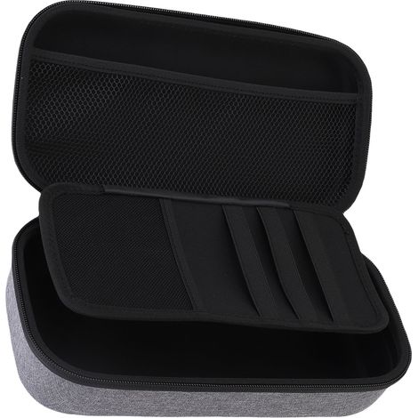 Étui porte-gants en nylon EVA imperméable et antichoc, sac de rangement portable pour accessoires de sport (balles, tees, marqueurs), gris (1/5)