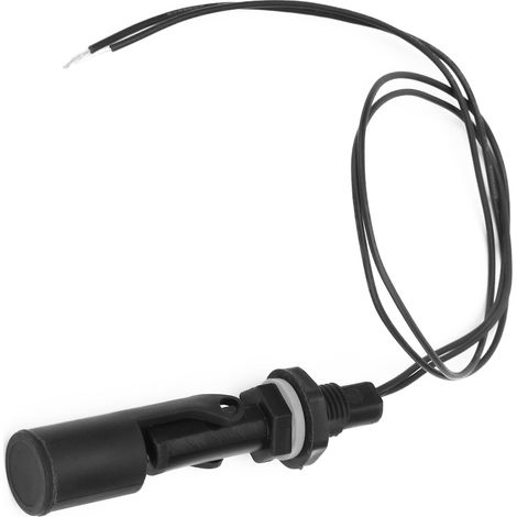 2 capteurs de niveau d'eau pour réservoir en PP, interrupteur à flotteur horizontal pour installation de liquide (type C) (1/5)