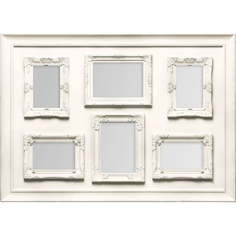 Premier Housewares Cream Contemporary 6 Photo Frame (1/2)