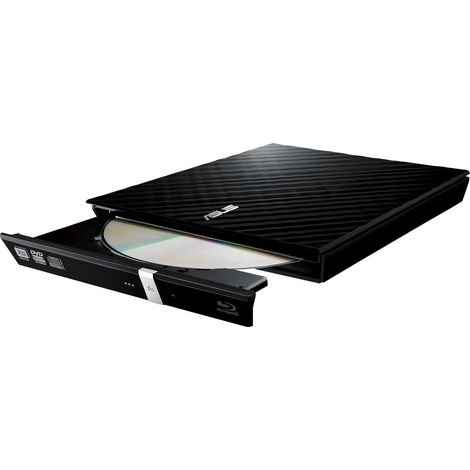 Savio AK-59 External slim CD/DVD Recorder R/RW - USB-C/USB-A black unidad de disco óptico DVD±RW Negro