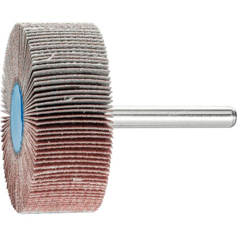 PFERD TOOLS Korund Fächerschleifer F Ø 50x20mm Schaft-Ø 6 mm A180 für Feinschliff und Finish 10 Stk (1/4)