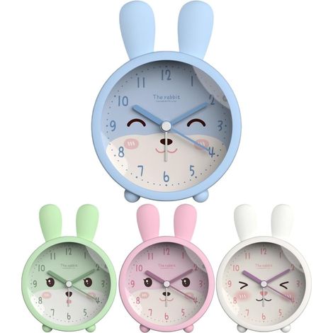 Générique Réveil Silencieux Silicone Lapin pour Chambre Garçon (1/5)