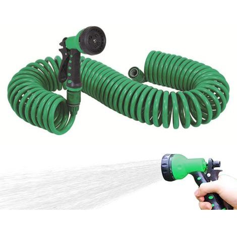 30 m langer flexibler Spiral-Gartenschlauch (1/5)